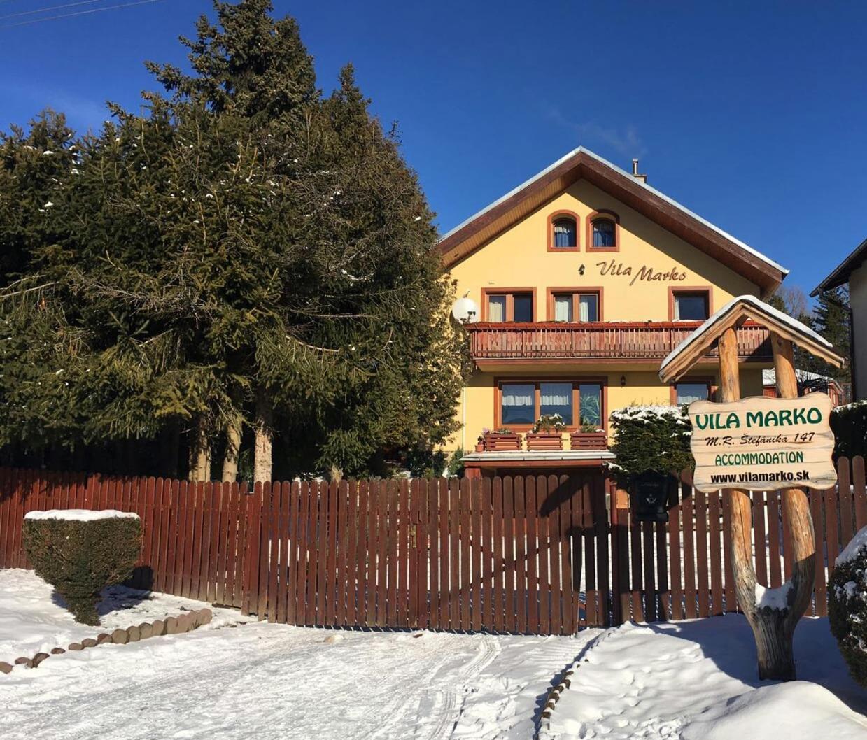 Vila Marko Nová Lesná Eksteriør bilde